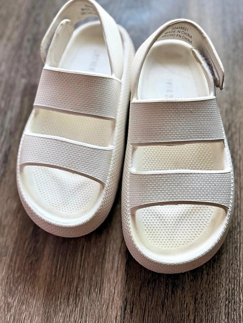 M Perverz sandals White Strappy Like New